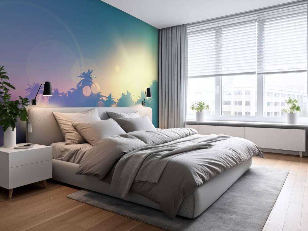 Palmy z efektem retro