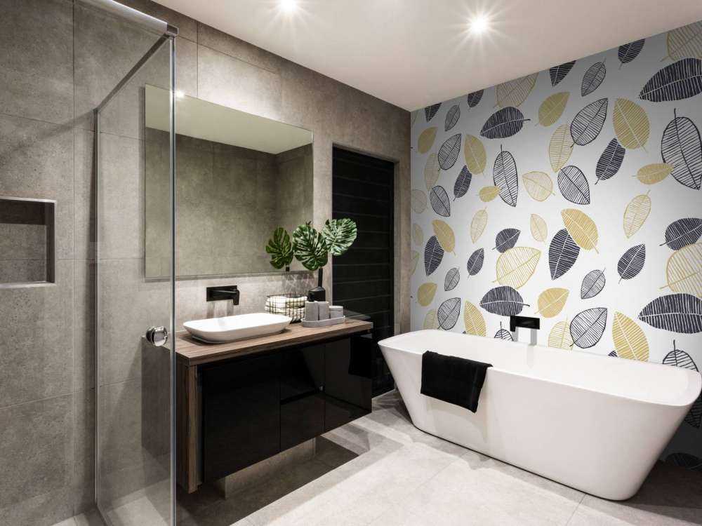 Złote czarne liście