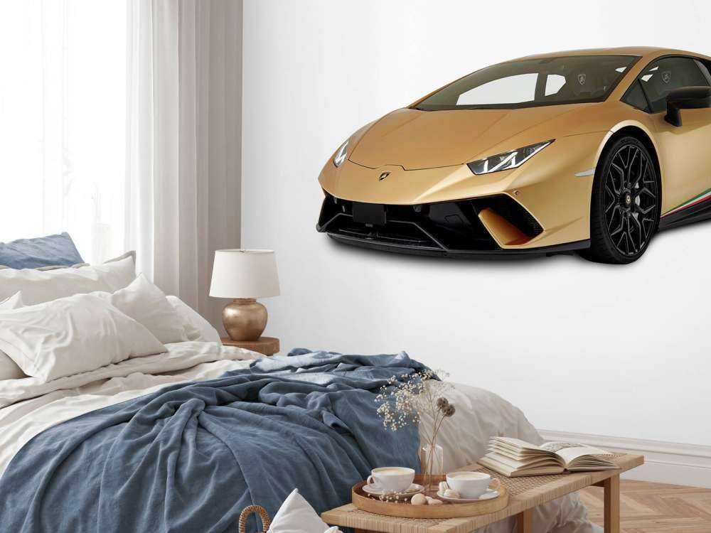 Lamborghini Huracán - Prawy przód, biały
