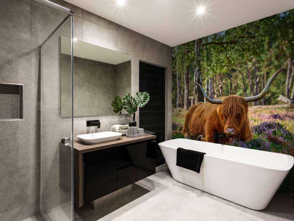 Odpoczywająca szkocka rasa wyżynna