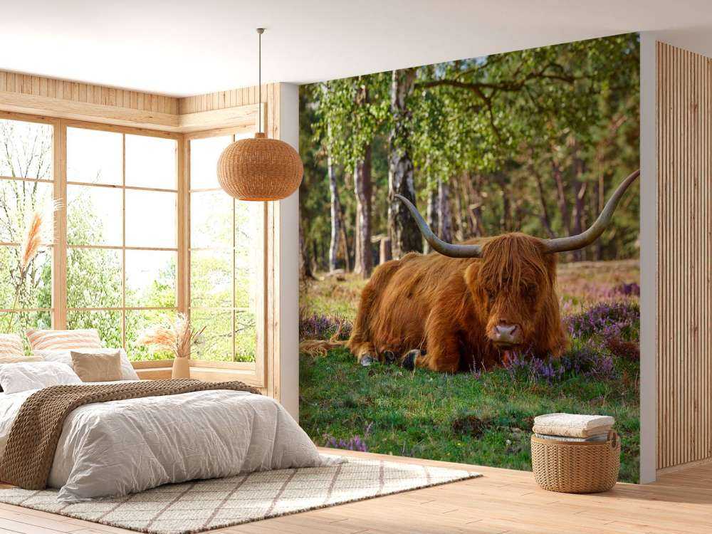 Odpoczywająca szkocka rasa wyżynna