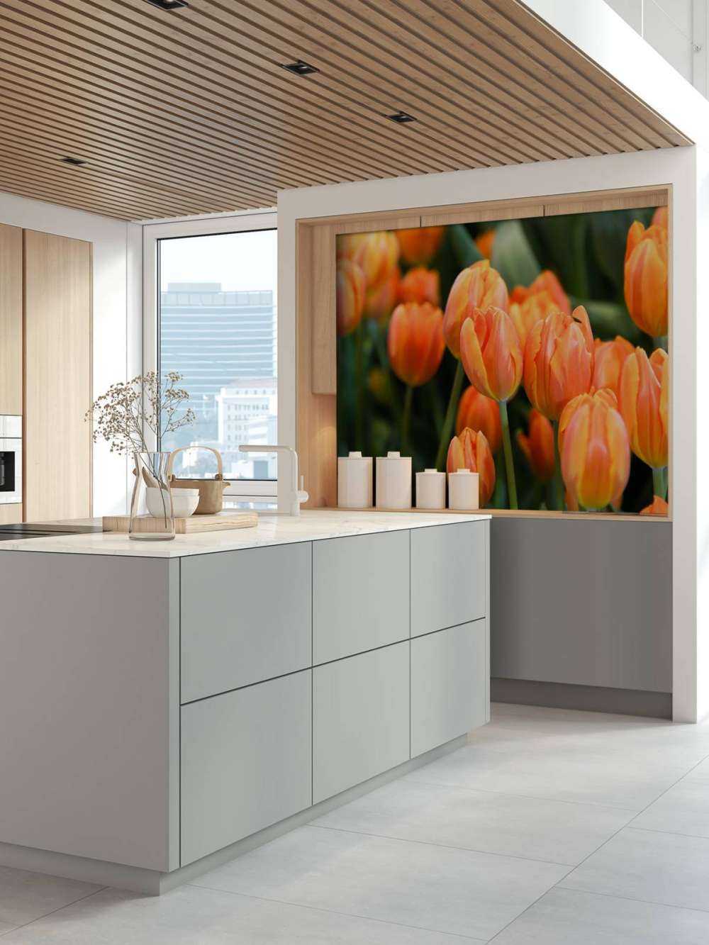 Tulipany pomarańczowe