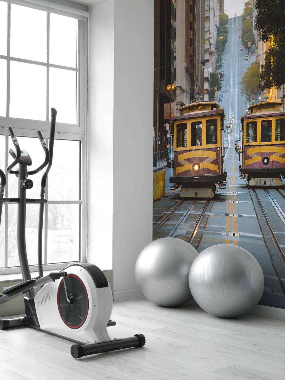 Żółte tramwaje w San Francisco USA