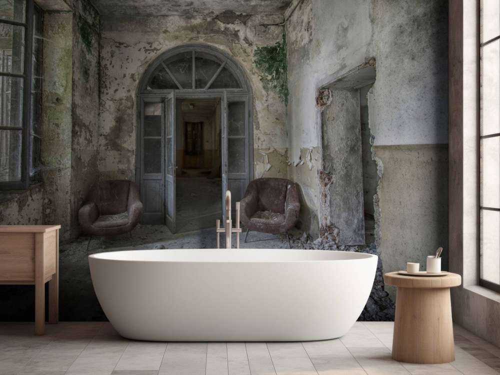 Korytarz w opuszczonym domu