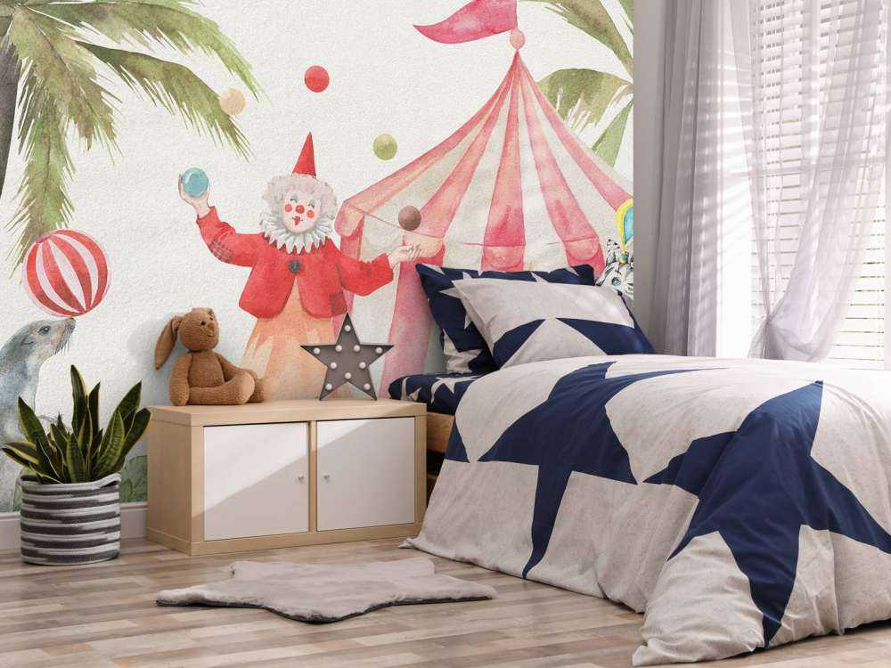 Wesołe zwierzęta cyrkowe