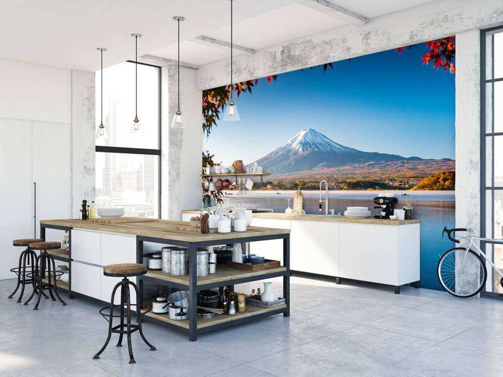 Góra Fuji po południu