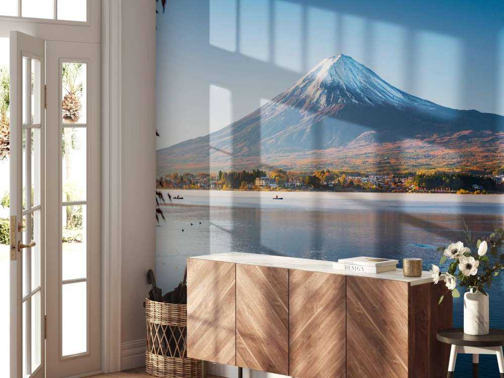 Góra Fuji po południu