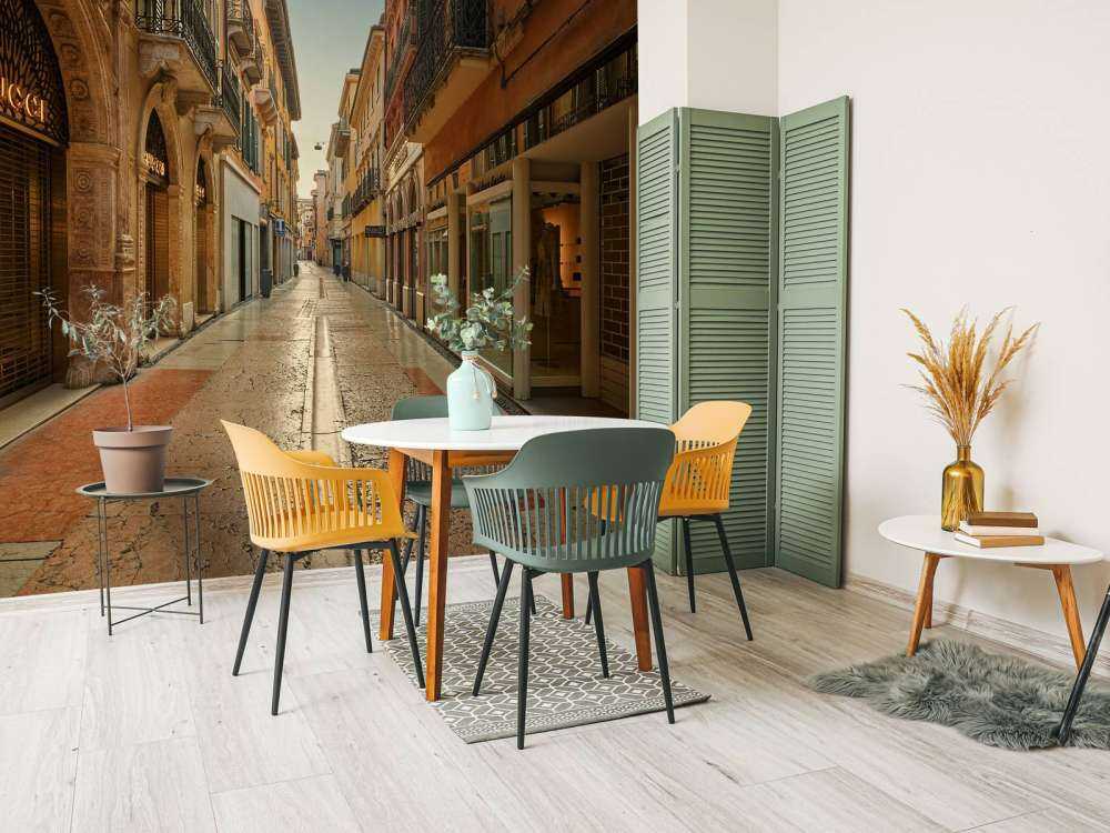 Ulica handlowa we Włoszech