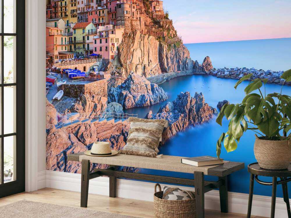 Wioska na skale we Włoszech