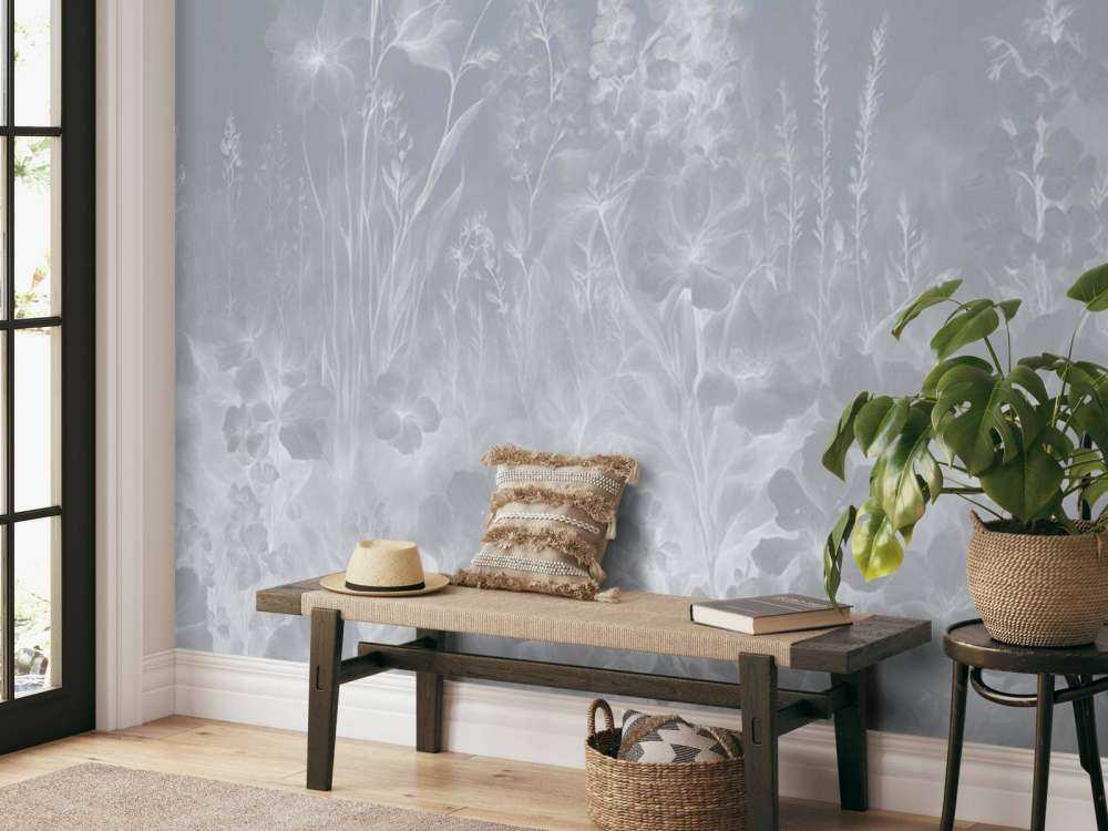 Tender angielski ogród - szary