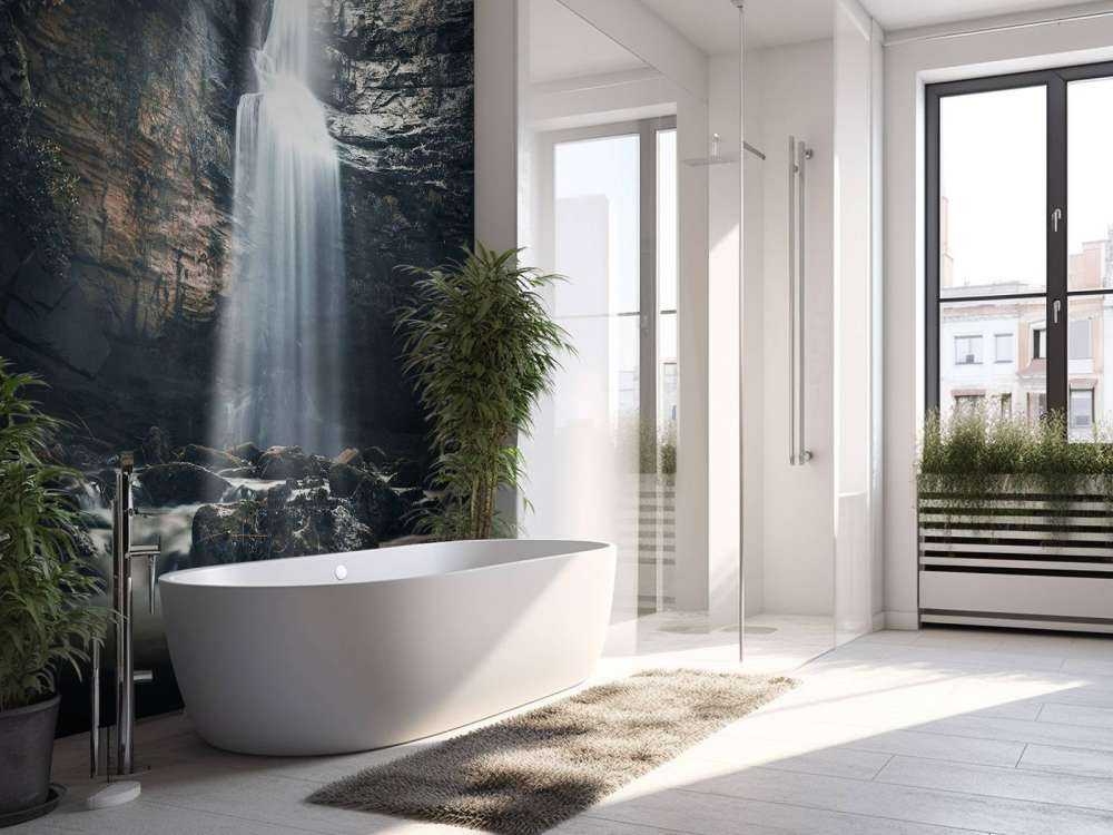 Jaskinia z wodospadem