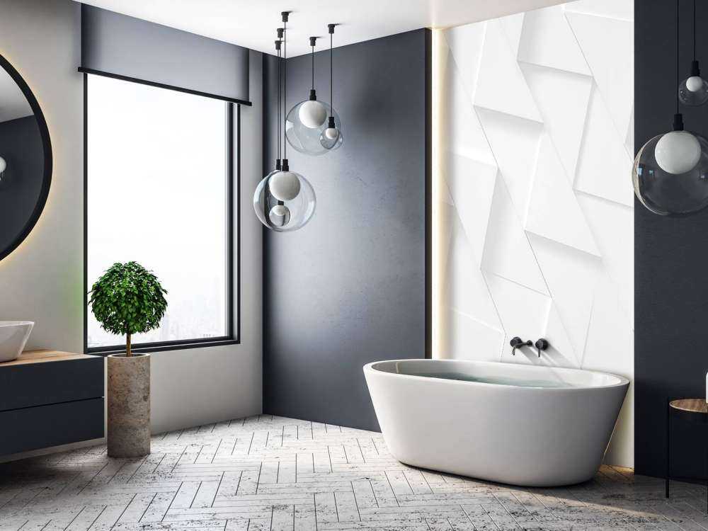 Białe trójkąty 3D