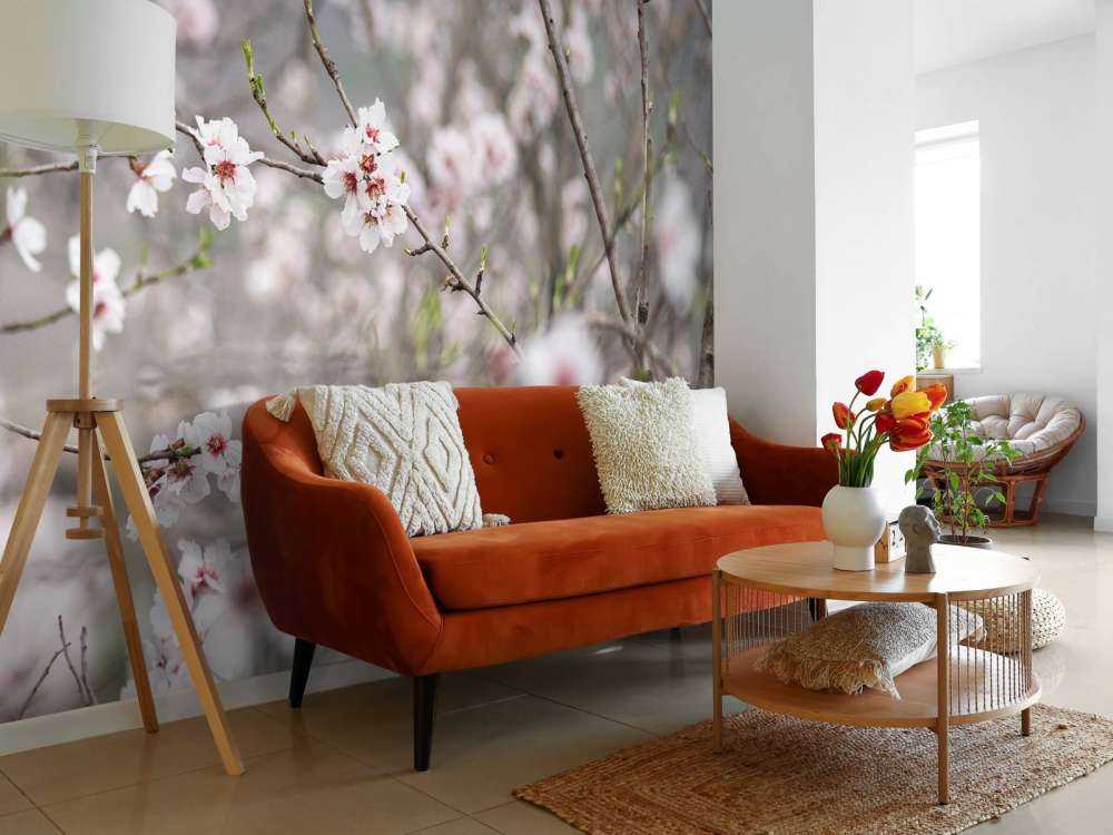 Różowo-białe kwiaty