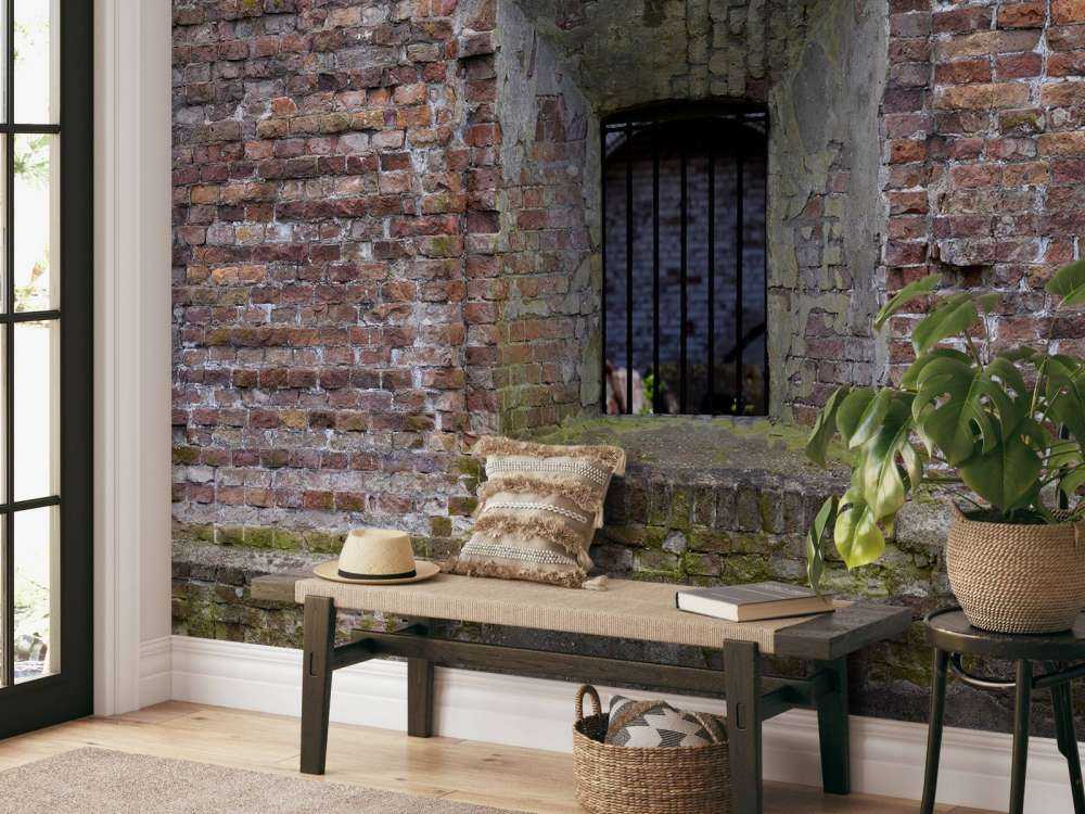 Wnęka w starej ścianie