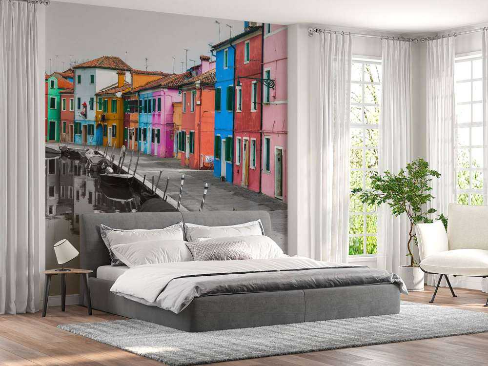 Kolorowe domy rybaków