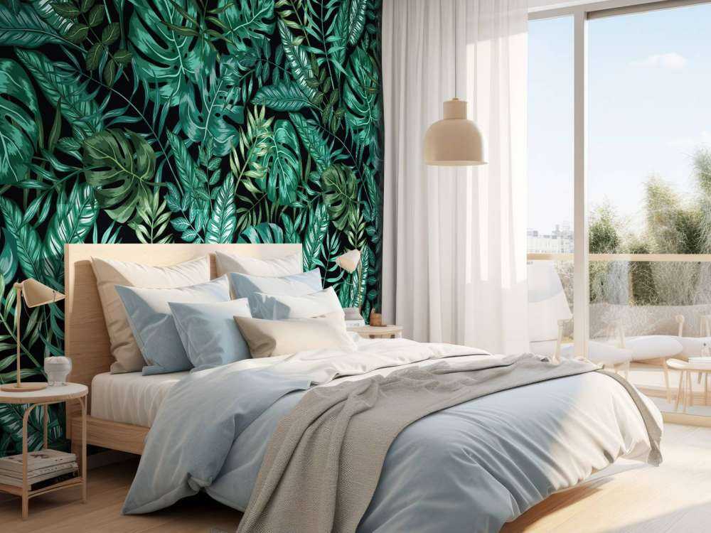 Zielone liście ilustracja