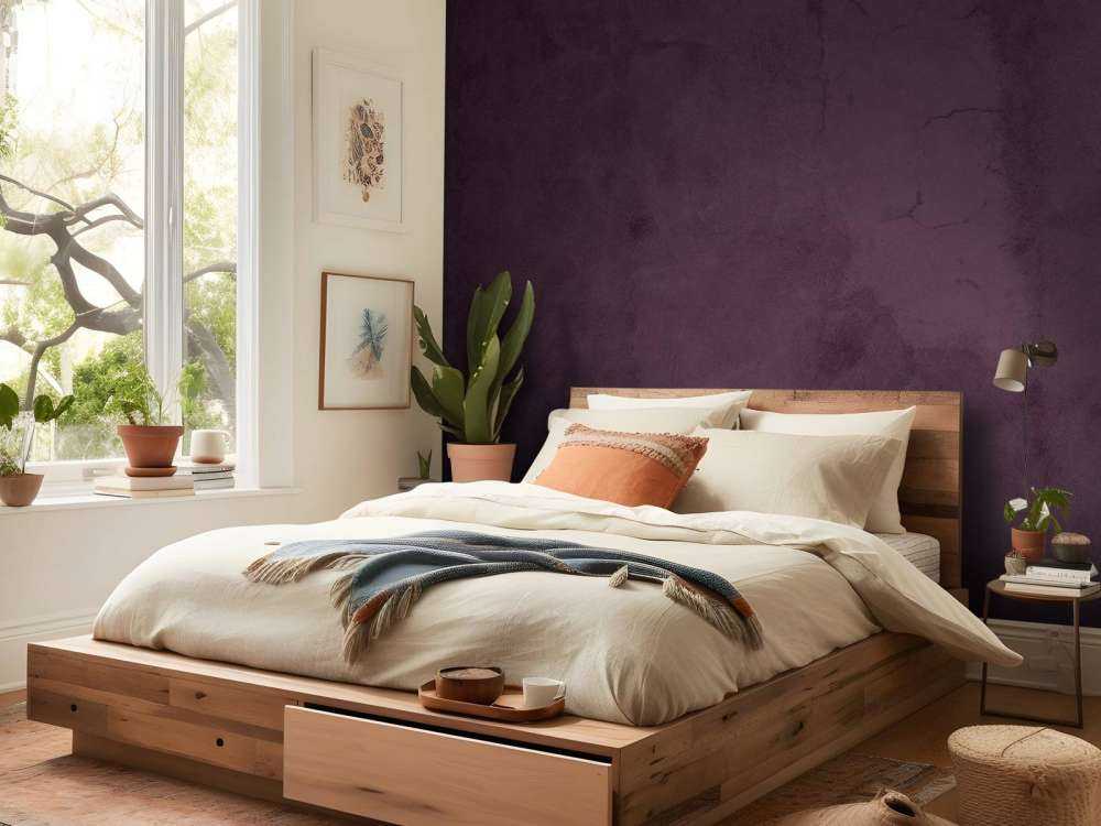 Fioletowy beton sułtański