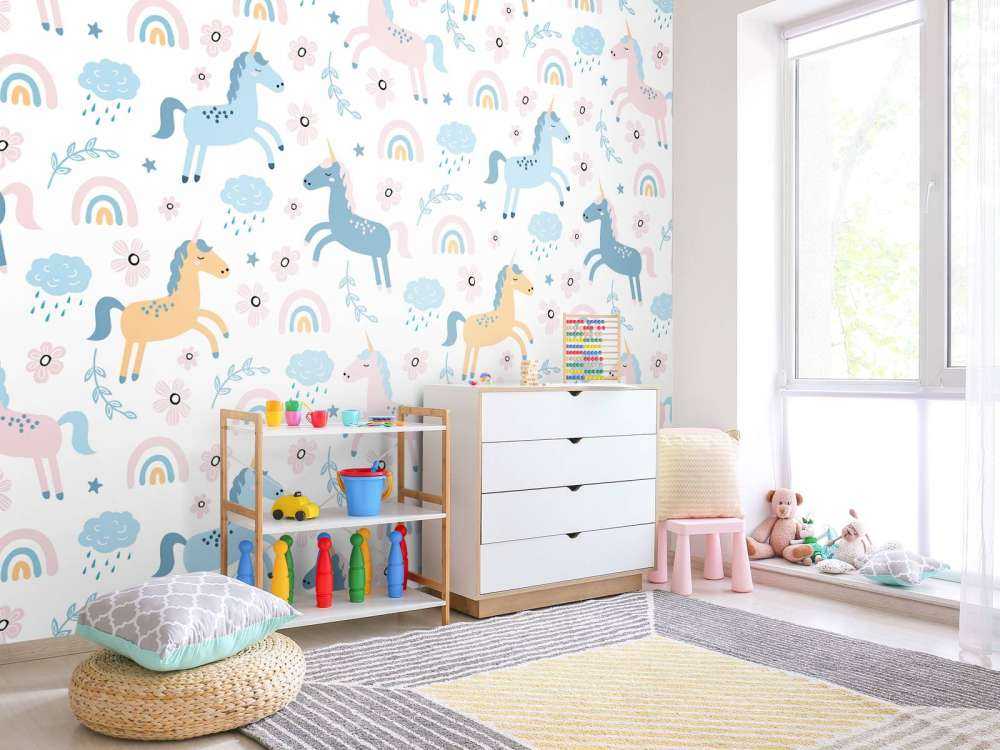 Jednorożec z tęczą