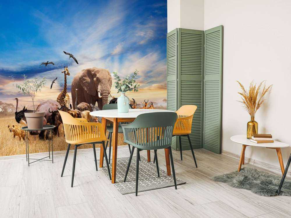 Grupa zwierząt afrykańskich