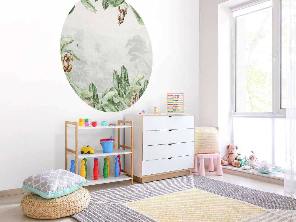 Krajobraz małp w kolorze