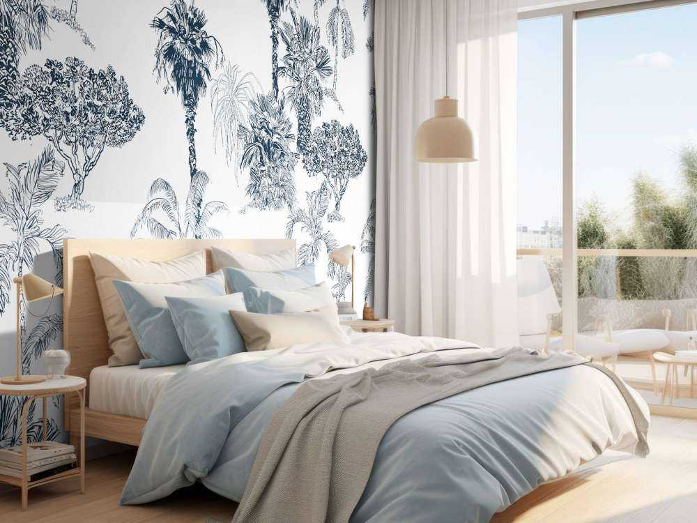 Tropikalne palmy i drzewa