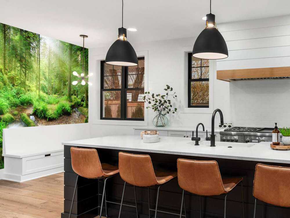 Urokliwy krajobraz leśny