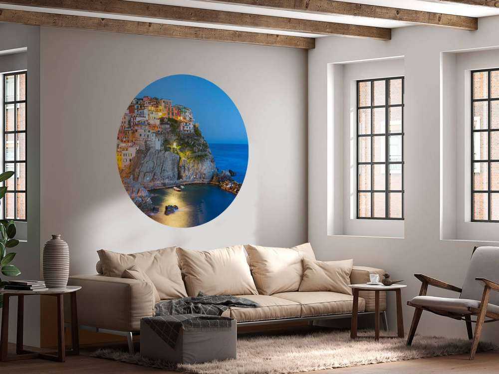 Włoskie miasto nocą