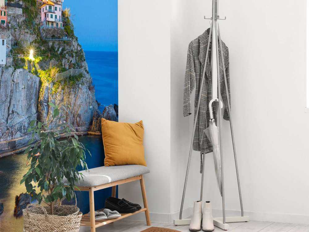 Włoskie miasto nocą