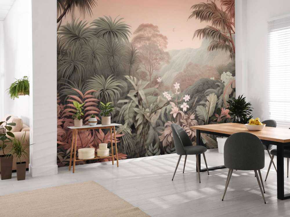 Różany Poranek w Tropikach