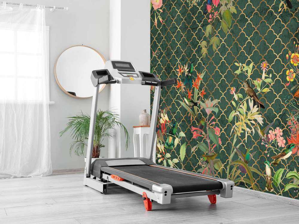 Elegancja dżungli z złotem