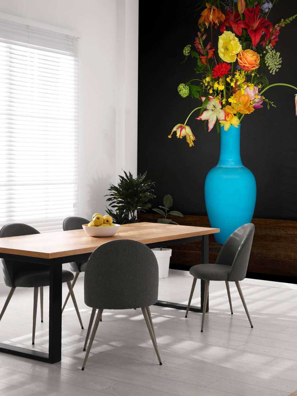 Obfity bukiet kwiatów