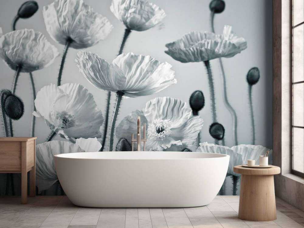 Maki w niebieskim odcieniu