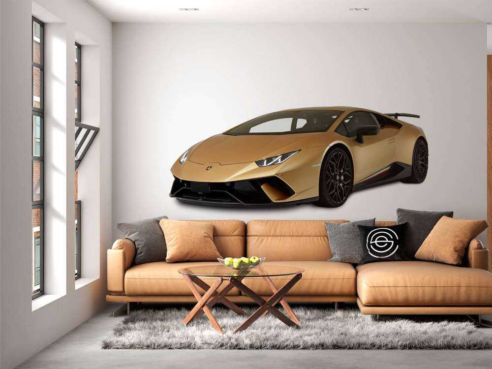 Lamborghini Huracán - Prawy przód, biały