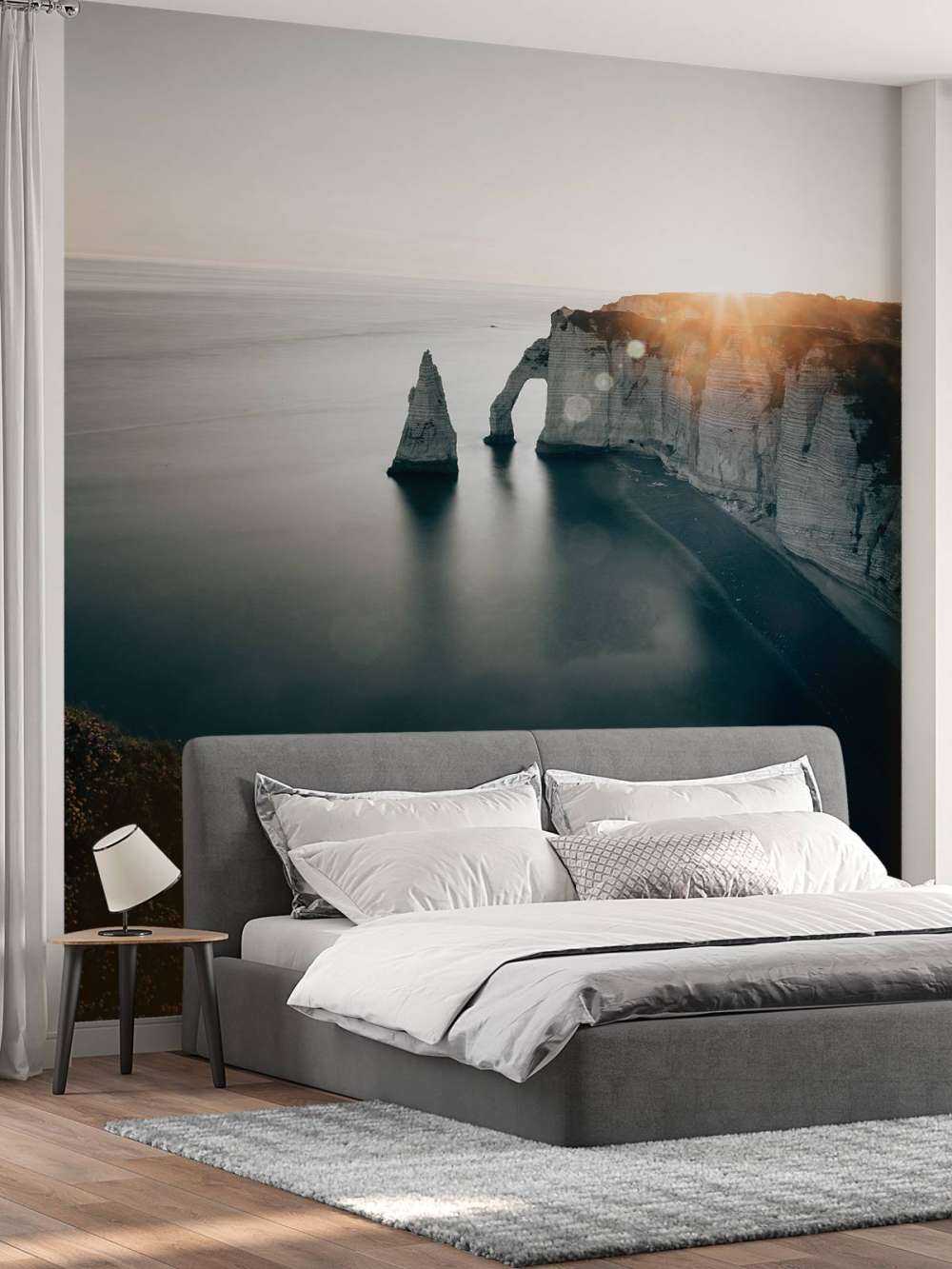 Poranne słońce w Normandii