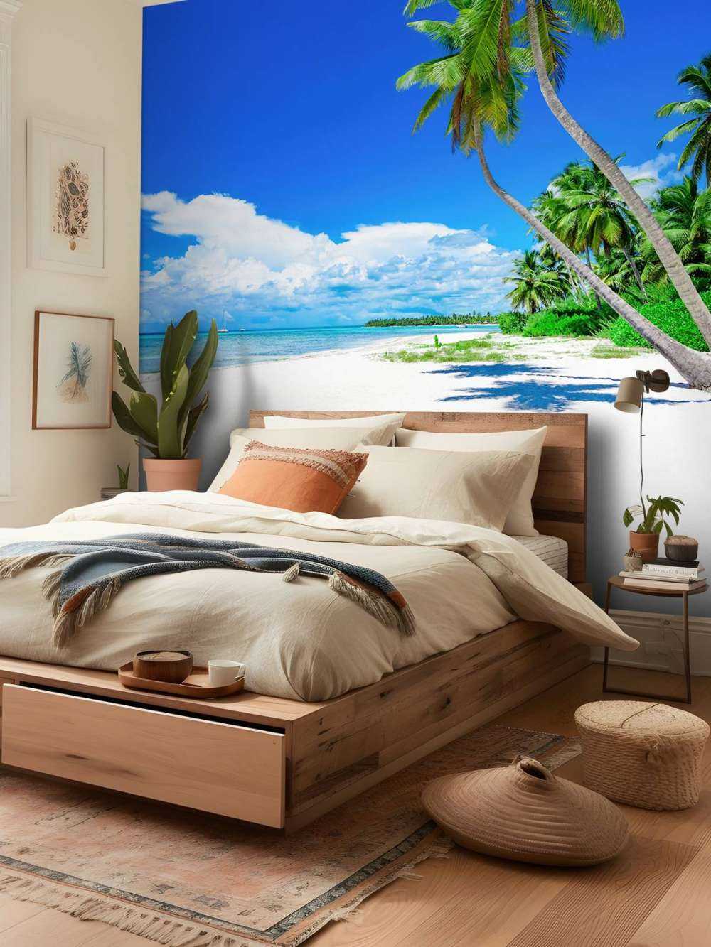 Niebiańska tropikalna plaża