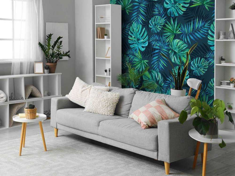 Tropikalne rośliny akwarelowe