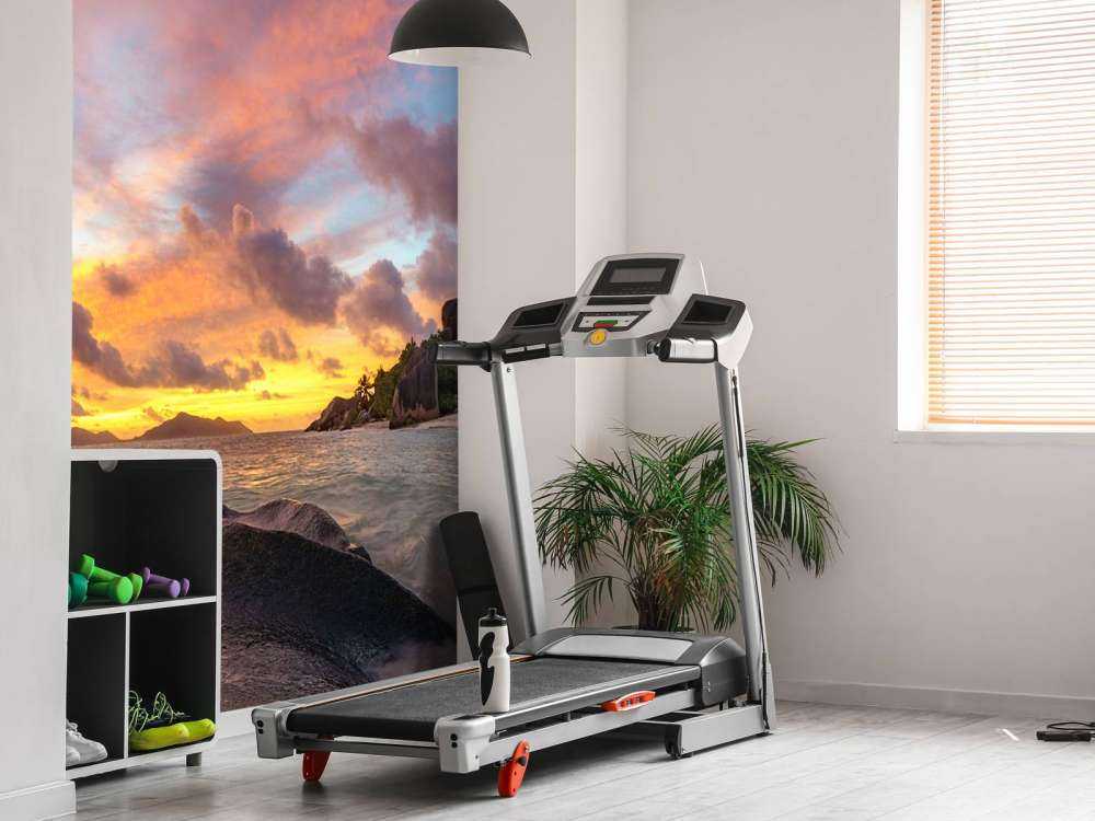 Zachód słońca na tropikalnej plaży