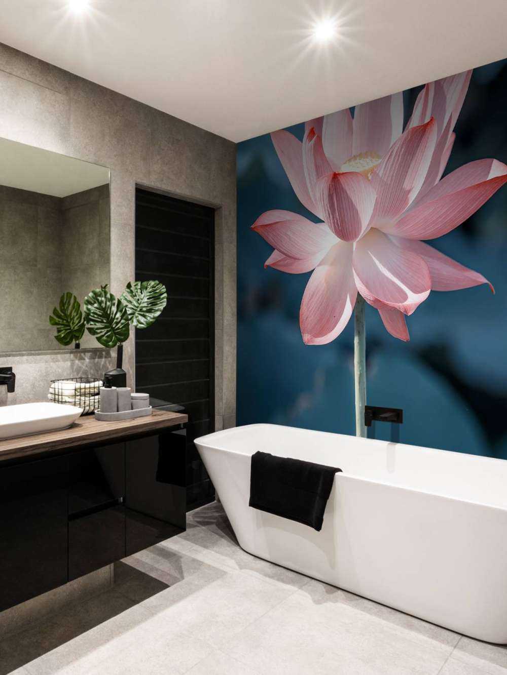 Kwiat lotosu jasnoróżowy