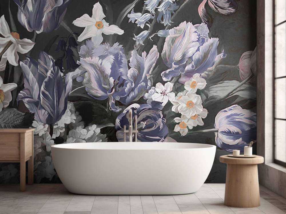 Bukiet z piwonii wielokolorowych