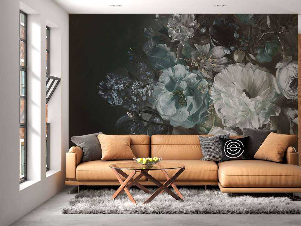 Bukiet z bzu niebieskiego