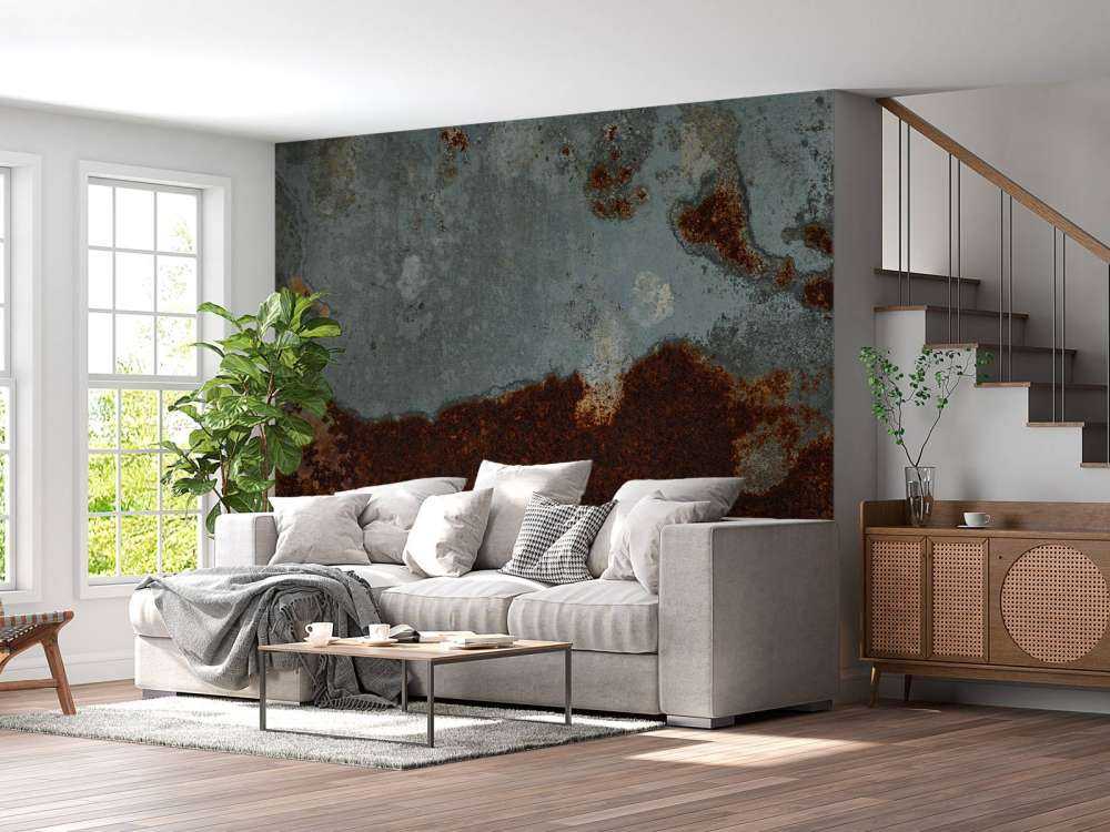 Rdzewiejąca konstrukcja