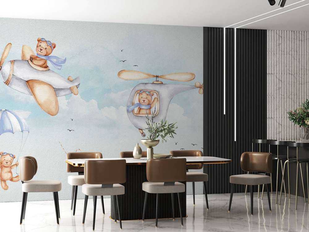 Niedźwiedzie w błękicie nieba