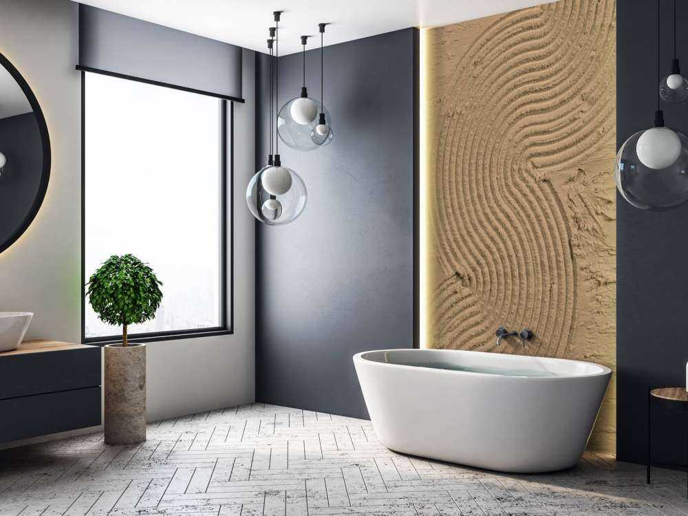 Organiczne linie i struktury obszycia w kolorze złotego brązu