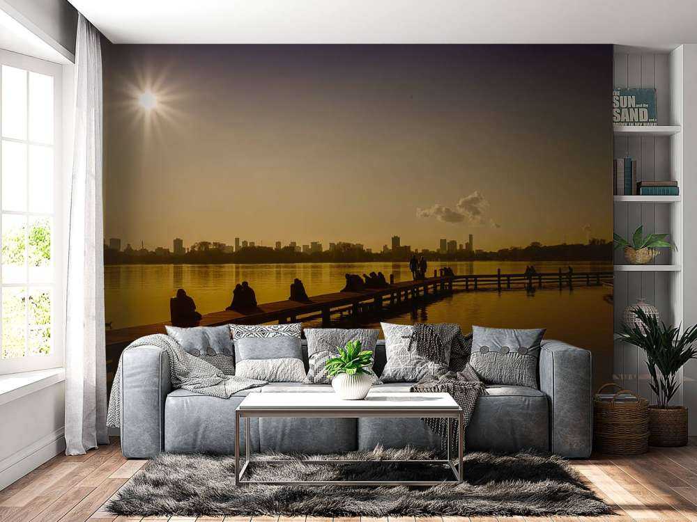 Relaks w Kralingse Plas w Rotterdamie 