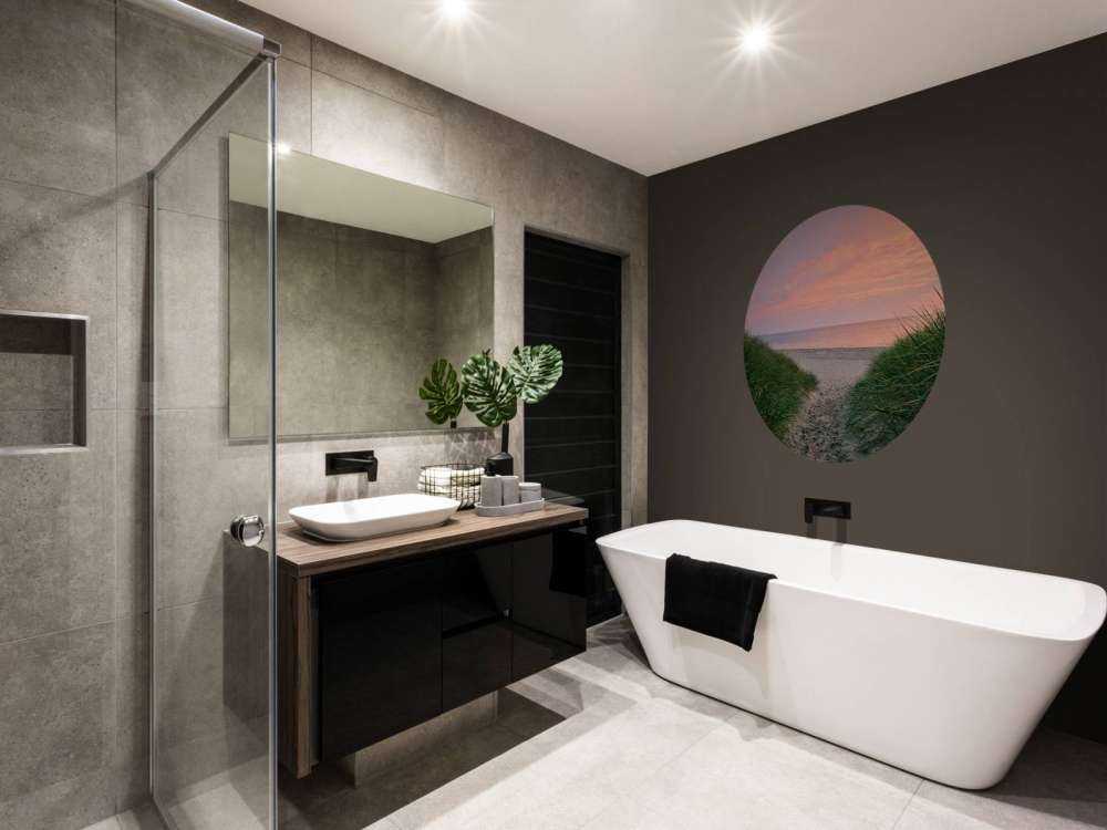 Przejście na wydmę przy wschodzie słońca