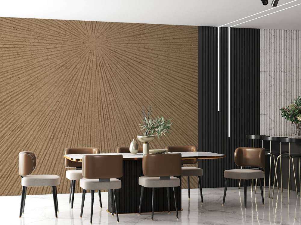 Struktura z liniami w kolorze złotego brązu