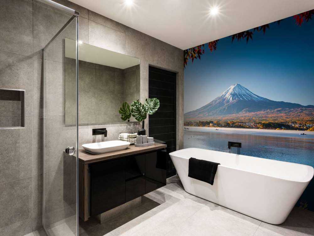 Góra Fuji po południu