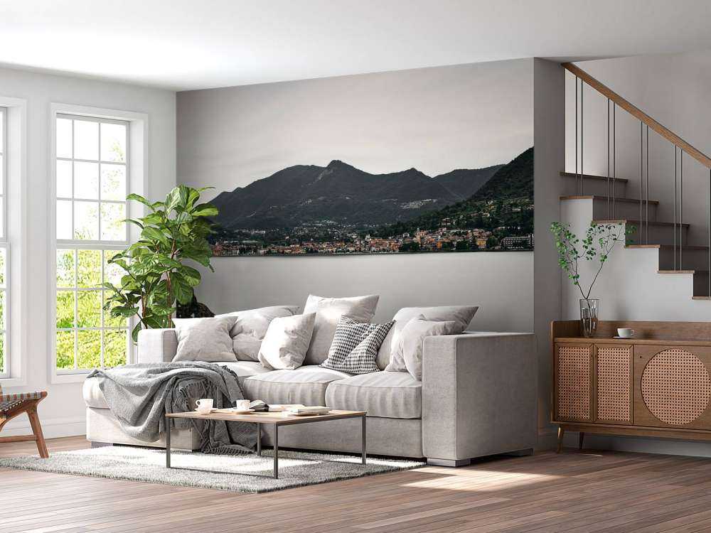 Wioska nad jeziorem Garda