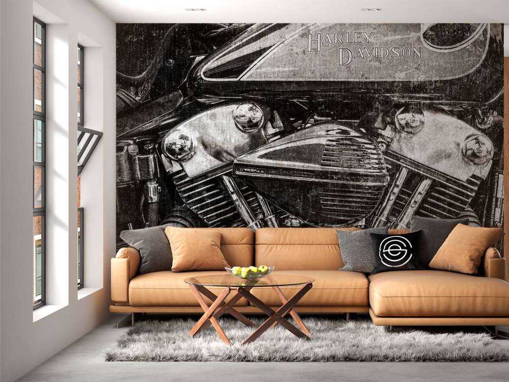 Harley davidson zbliżenie