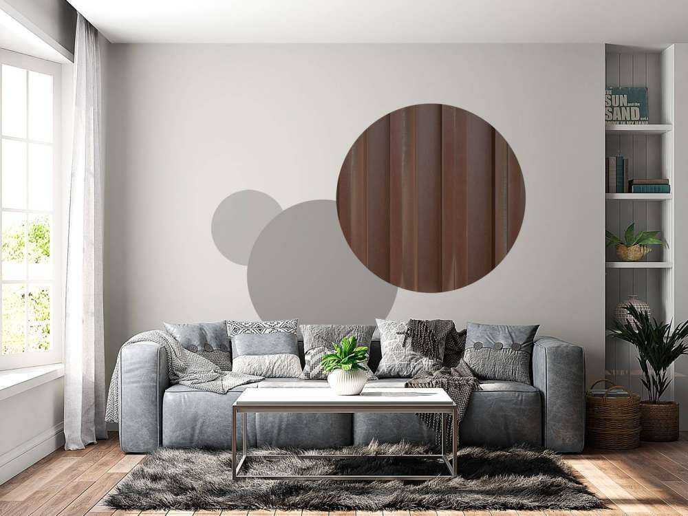 Rdzewiejące ściany szczelne w ściankach szczelnych 